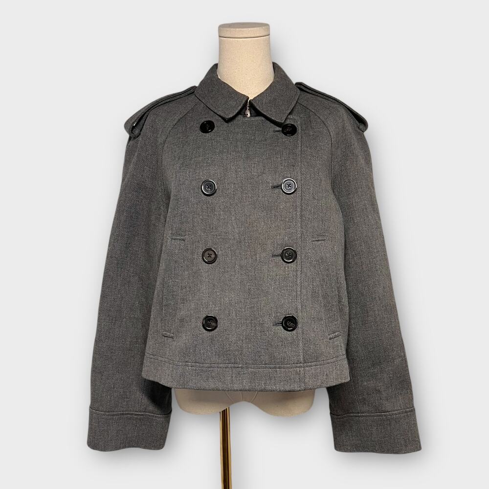 Veronica Beard Conneley Crop Trench Coat Size XL NEW - Picture 2 of 8
